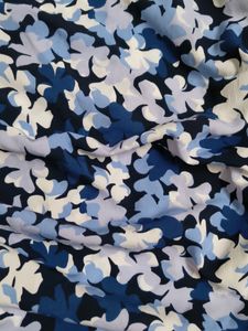 Floral Blue Bodycon Dress