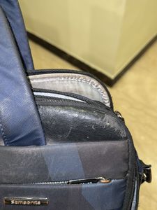 Blue Samsonite Laptop Bag
