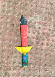 Handmade Cardboard Sword