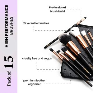 Makeup Brush Set - 14 Piece