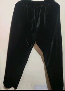 Black Silk Trouser For Girl Or Woman 30 Waist