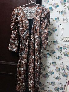 A beautiful tiger print dress