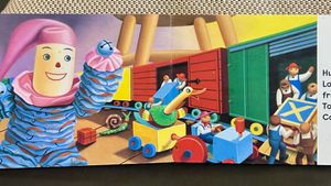Chugga Chugg Choo- Imported Train Book For Kids