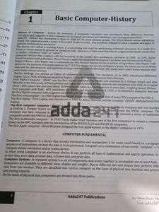 Adda247 Computer Book Bank/SSC