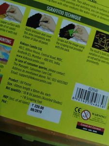 Camel Oil Pastels - 50 Shades