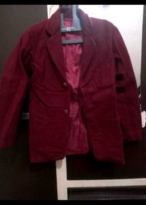 🥵 warm for winter maroon Blazer - Stylish &amp; Comfo