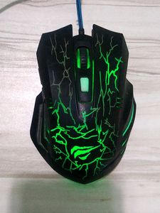 HAVIT GAMING MOUSE WITH 7 COLOURS