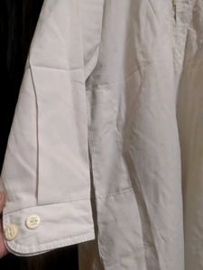 Mens White Plain Kurta