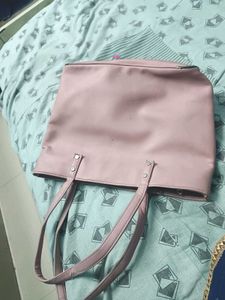 Pink Colour Hand Bag