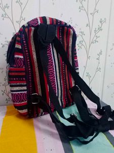 Tibetian Style Backpack Originally from Bhutan.