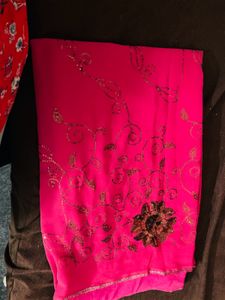 Limited Stock Pink Saree