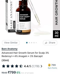 Bare Antonymy Hair Growth Serum 🌟