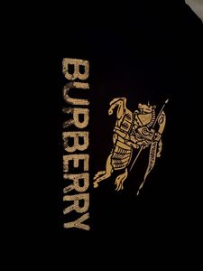 Burberry Black Graphic Sweatshirt