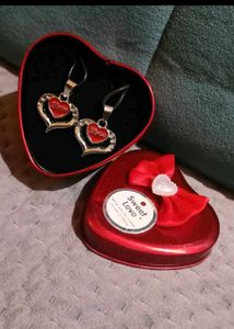 ❤️ shape love neck chain for couples