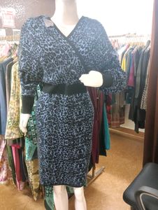 Stylish Winter Patterned Dress