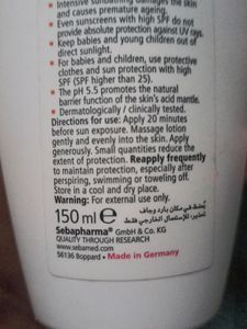 SEBAMED 50+ Multi Protect Sun Lotion