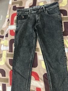 U.S. Polo Assn. Gray Wash Jeans