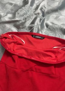 Red Bodycon Mini Dress