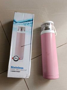 Pink Stainless Steel Water Bottle