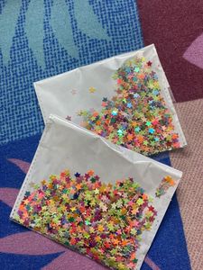 Star And Heart Shape  Sequins 3 Packet