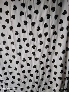 Heart Print Fabric