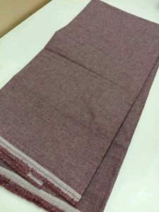 Elegant Maroon Melange Shirt Fabric | Premium Blen