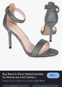 Stylish Striped Stilettos