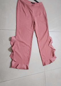 Blush Mood Madame Flared Trousers