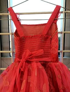 Pink beautiful frock for 6-8 y/o girls