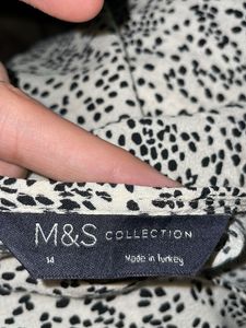 Marks &amp; Spencer Animal Print Tshirt For Women