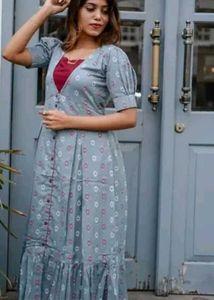 Floral Print Midi Dress