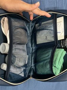 Ferragamo Pouch with Amenities