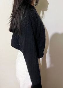 Cami Woolen  Cardigan Set