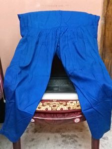 BrandNew Yellow&amp;Blue Tie-DyeKurta+GentlyUsed Bott