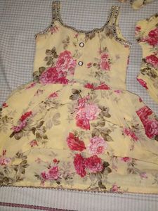 Cute Floral Dress Set