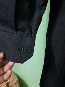 Men's Black Ethnic Kurta