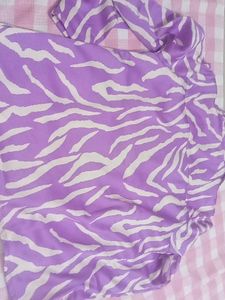 Stylish Purple Animal Print Shirt