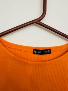 Bright Orange Stylish top