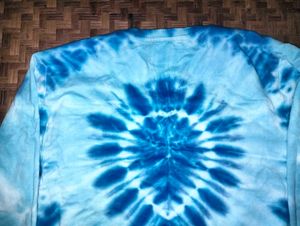 Tie Dyed Blue Sweater