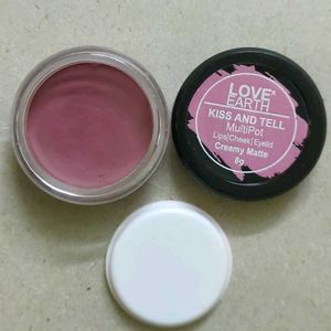 Love Earth Lips Cheek Eyelid Creamy Matte Tint