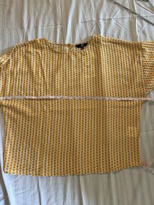 Beautiful Yellow Top With Tags