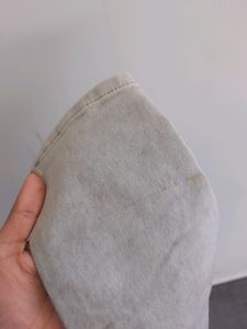 High-Waisted Button Jeans