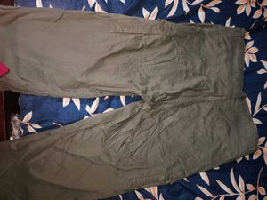 Olive Green Cargo Pants