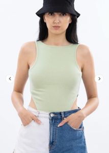 Sage Green Bodysuit