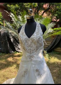 Elegant Halter Wedding Engagement Dress