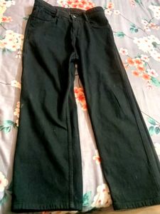 Black Straight Leg Jeans
