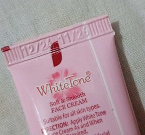 White Tone Sun Protection Face Cream