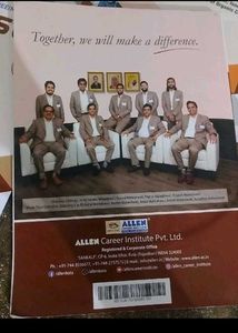ALLEN Chemistry Books- JEE MAIN + ADVANCE