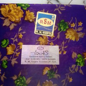 Floral Printed Saree