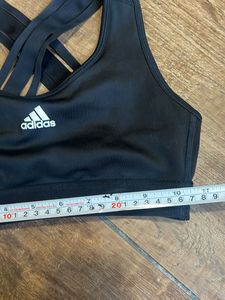 Adidas Black Sports Bra - XS